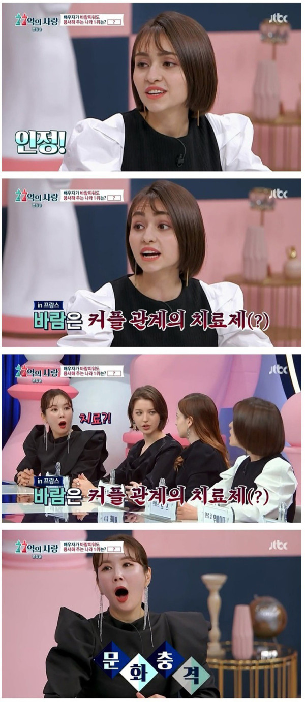 배우자가 바람피워도 관대한 나라 1위