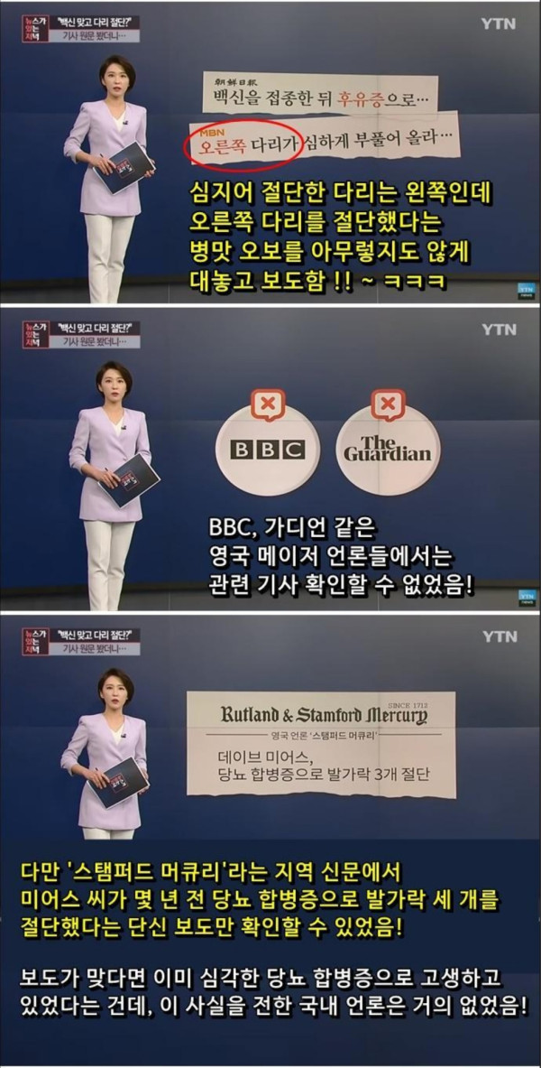 역대급 오보 기사