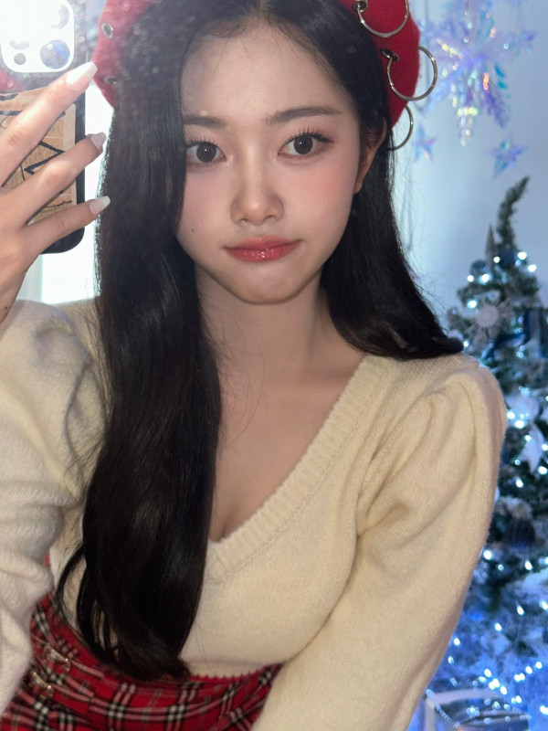 빨간 체크치마 클라씨 원지민