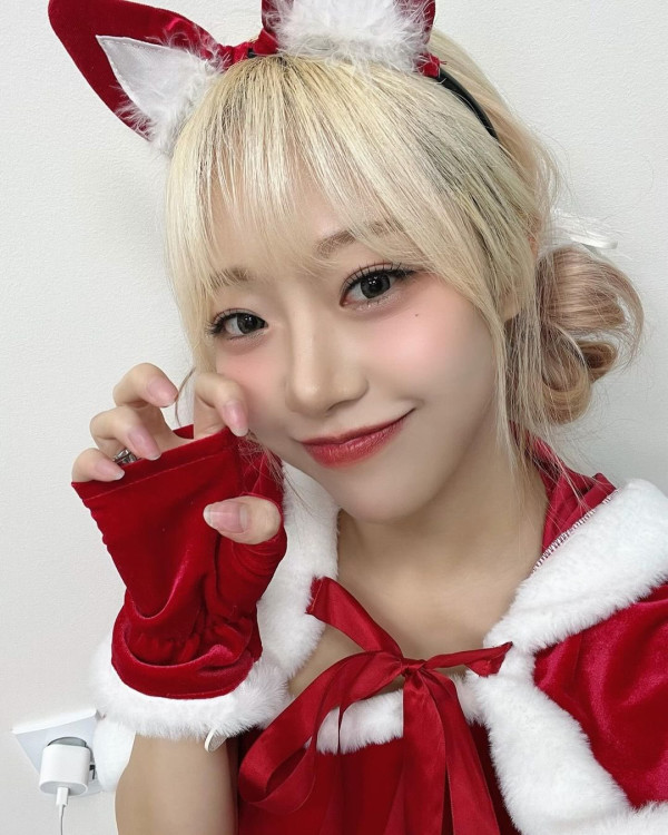 빨간 산타 코르셋 시그니처 지원