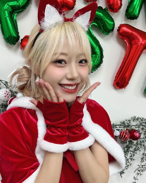 빨간 산타 코르셋 시그니처 지원