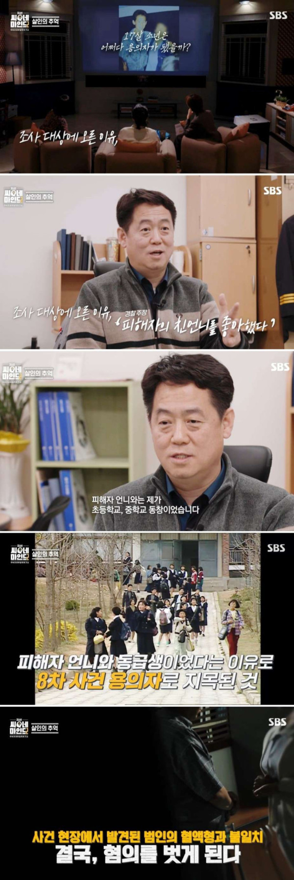 화성연쇄살인사건의 용의자로 지목되었던 한 고등학생