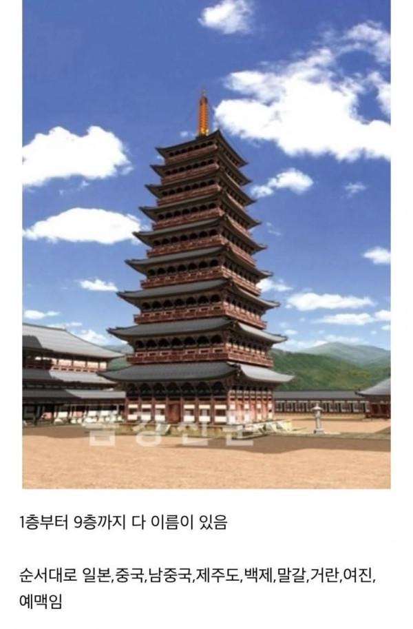 황룡사지 9측목탑의 진실