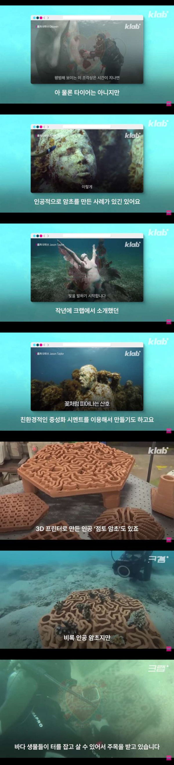 50만개의 타이어가 묻혀 있다는 미국 바다 속