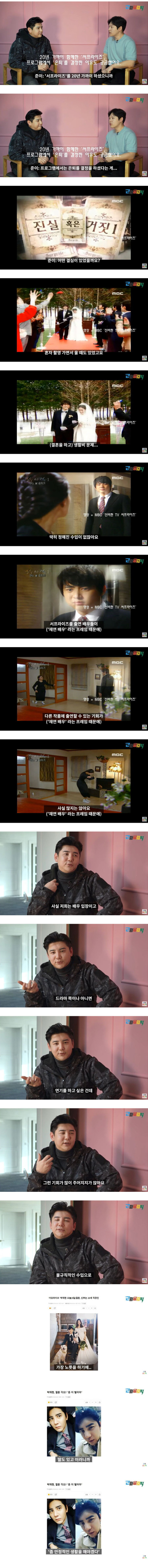 서프라이즈 배우 박재현 근황