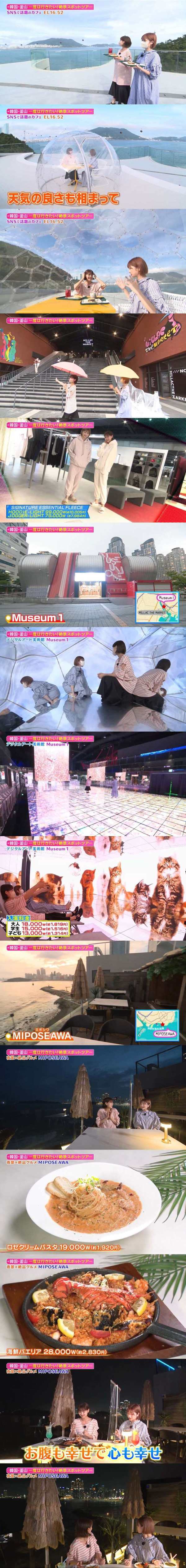 일본에서 소개된 부산풀코스