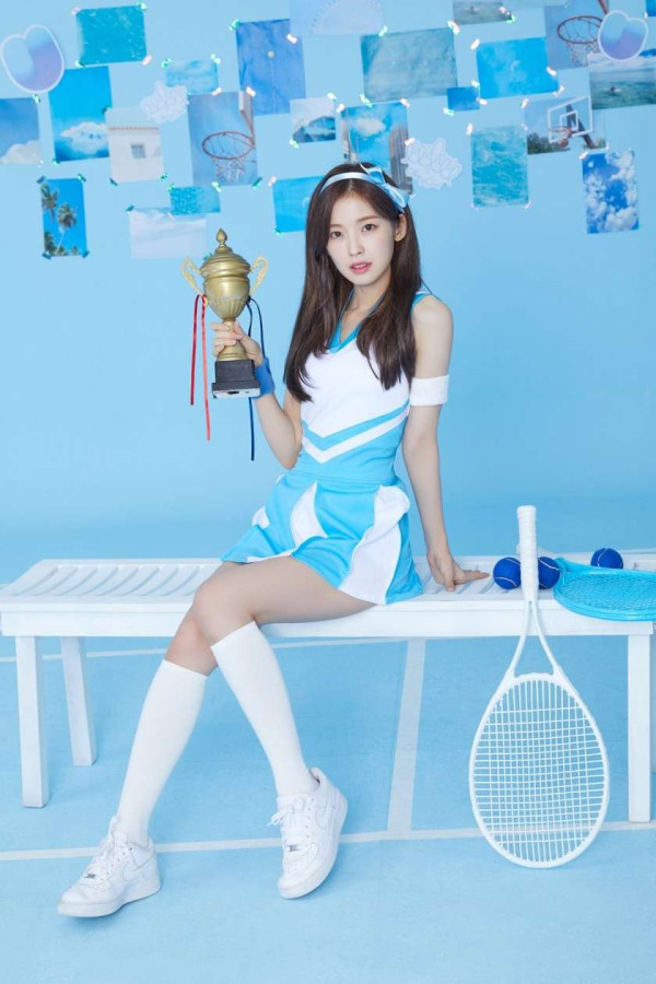 치어리더 컨셉 화보 오마이걸 아린