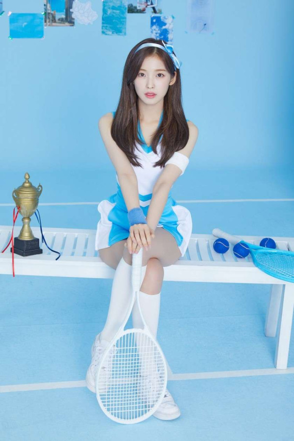 치어리더 컨셉 화보 오마이걸 아린