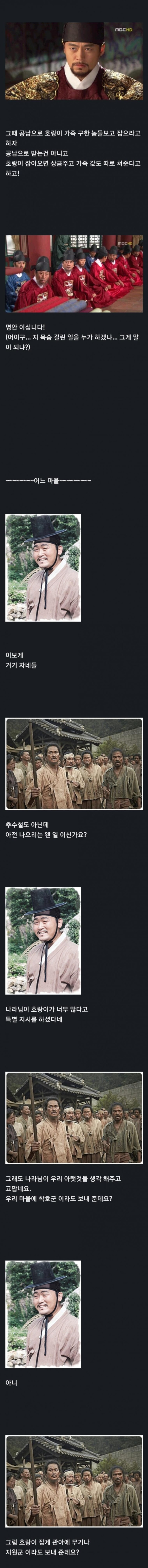 호랑이가 너무 많아 조선이 내린 정책