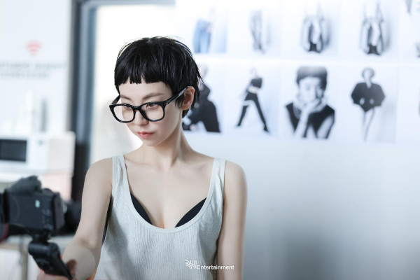 브라 보이는 나시 숏컷 원더걸스 안소희