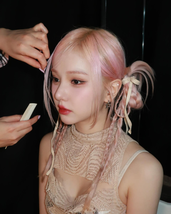 시스루 란제리룩 비비지 은하