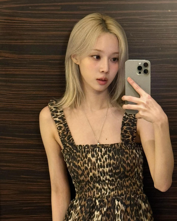 민소매 원피스 에스파 윈터