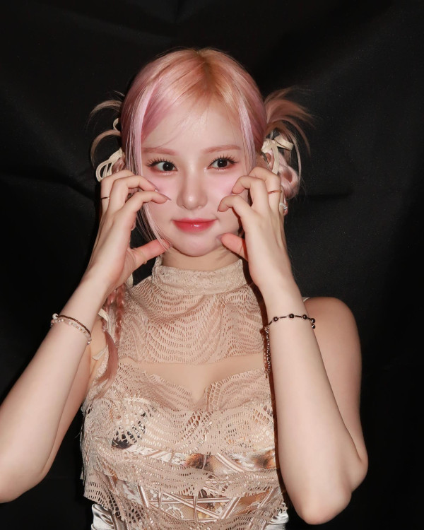 시스루 란제리룩 비비지 은하