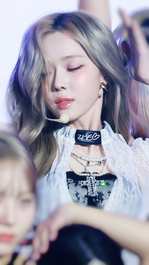 시스루 레이스 란제리룩 에스파 윈터