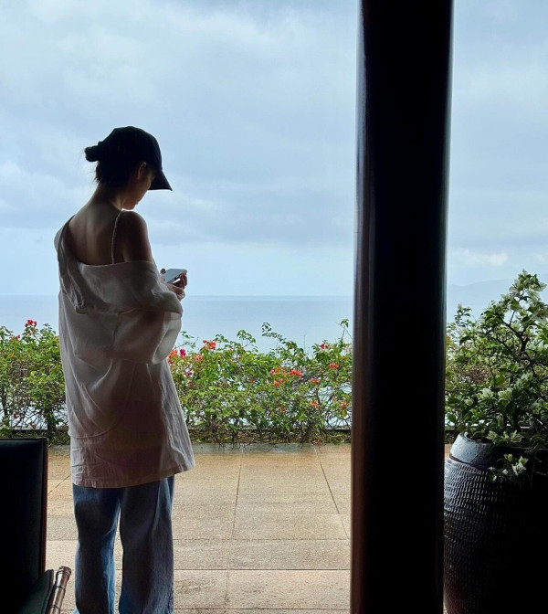 가족과의 여행 아이유