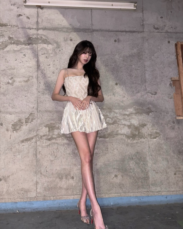 아이브 장원영 MAMA 무대 후 셀카