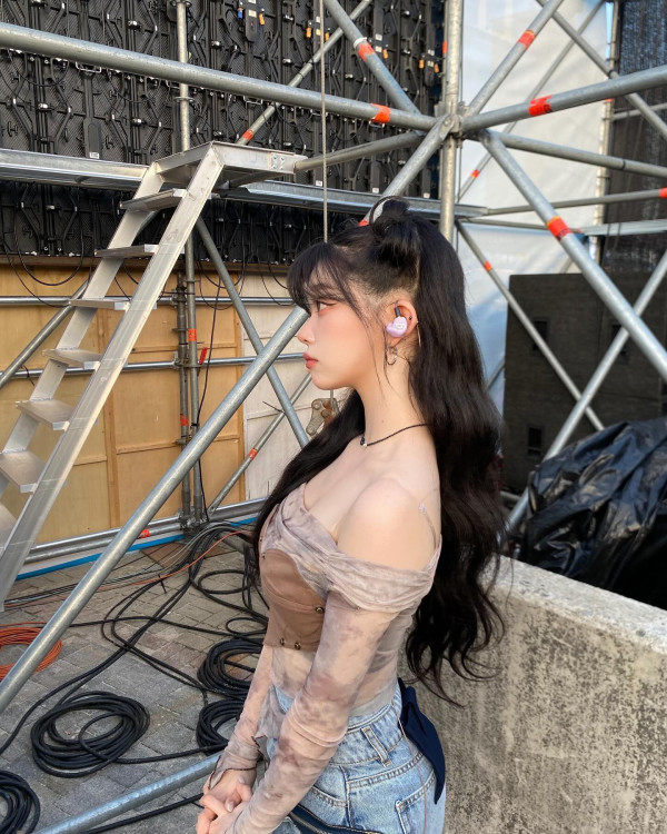 빌리 츠키 갈색 코르셋