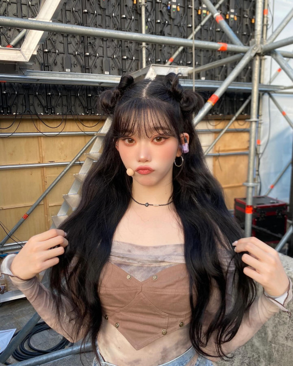 빌리 츠키 갈색 코르셋