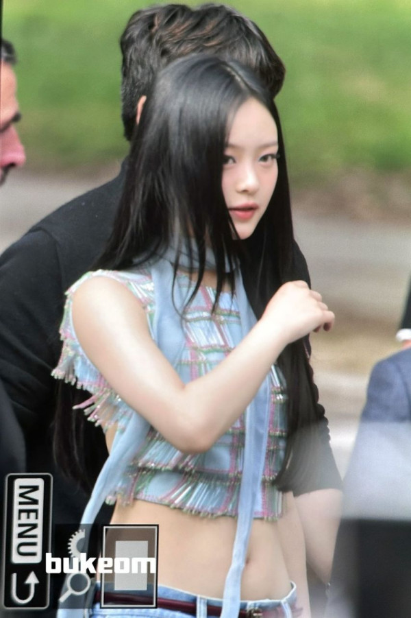 밀라노 구찌쇼 참석한 뉴진스 하니