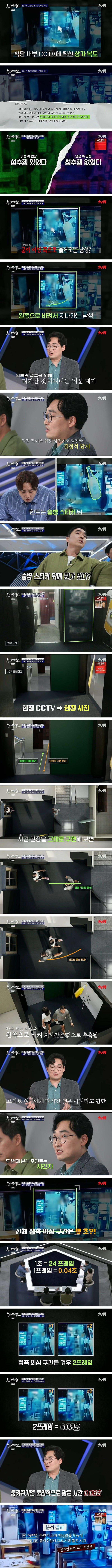화장실앞 근처 성추행 무죄 사건