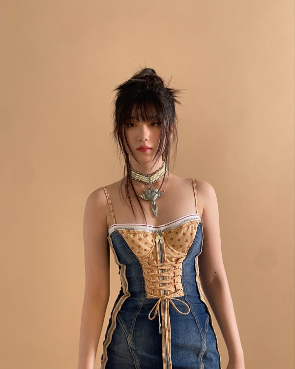 란제리 코르셋 아이들 슈화