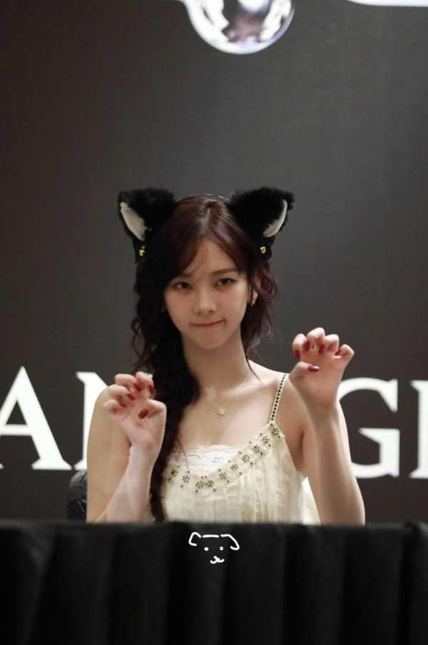 마카오 팬사인회 에스파 카리나