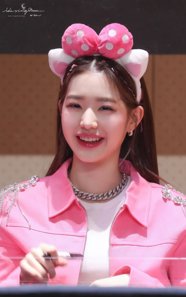 머리에 뭘 써도 귀여운 아이브 장원영