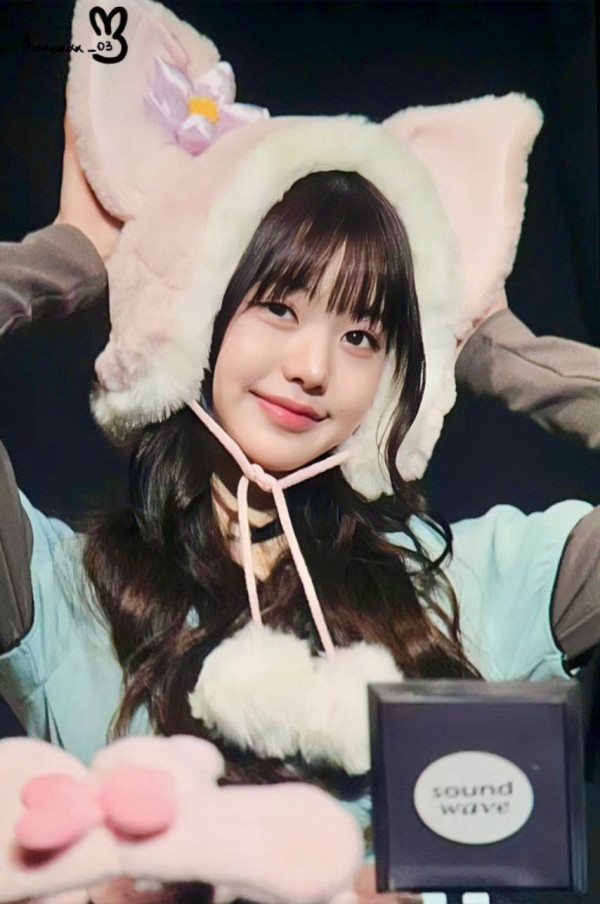 머리에 뭘 써도 귀여운 아이브 장원영