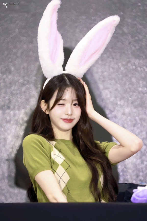 머리에 뭘 써도 귀여운 아이브 장원영