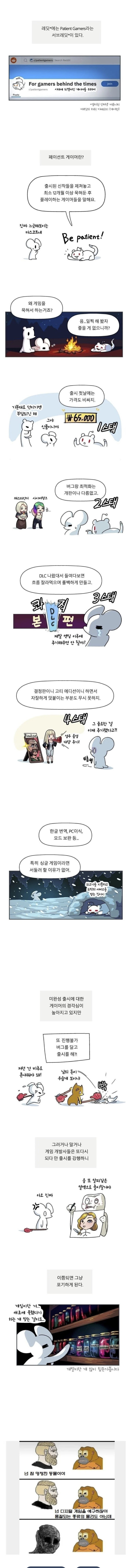 요즘 점점 많아지고 있다는 게이머유형