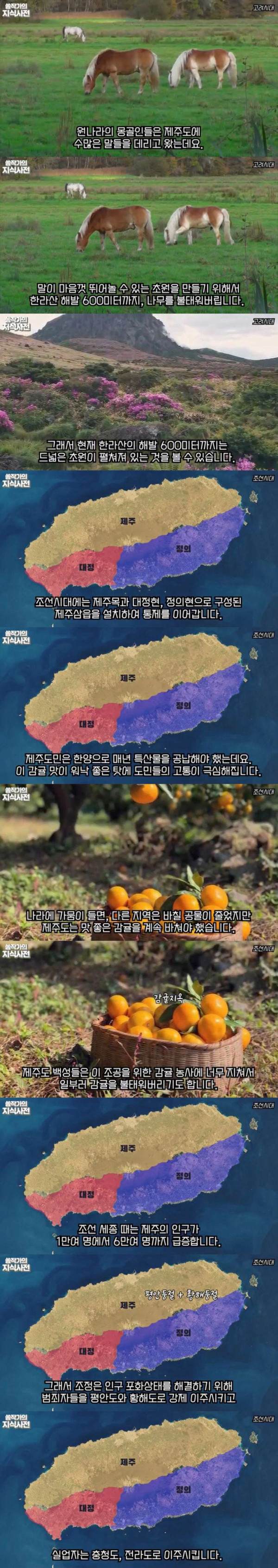 알고보면 오래된 제주도의 역사