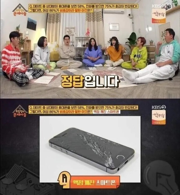 여성의 86%가 싫어한다는 남자 핸드폰