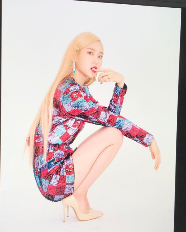오마이걸 지호 인스타