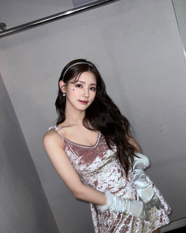 아이들 미연 벨벳 원피스