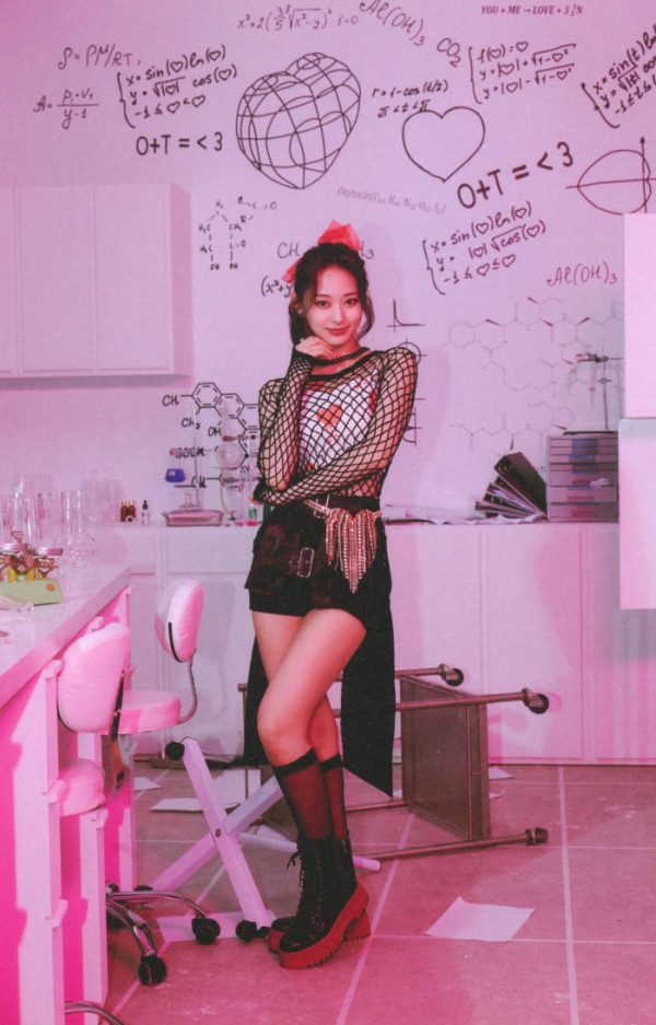 그물 옷 쯔위