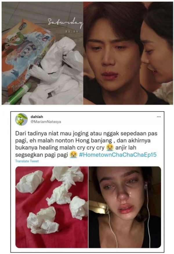 젖은 휴지 인증하는 외국 누나들