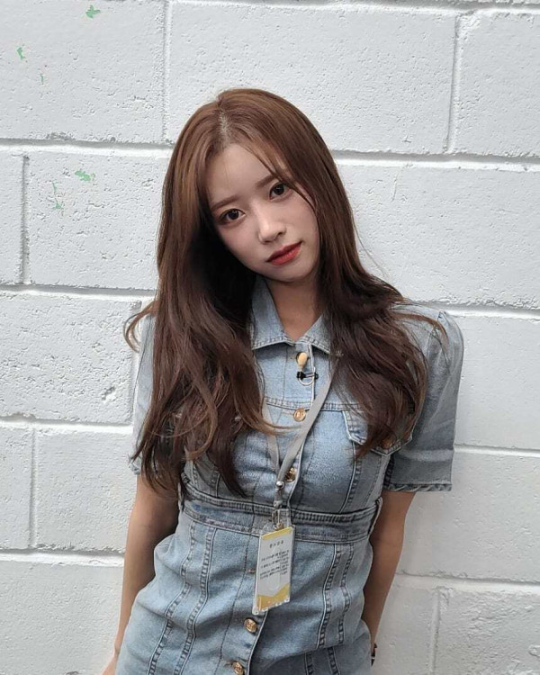 몸매 드러난 청원피스 이미주