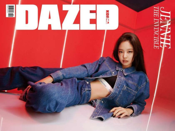 제니 캘빈클라인 잡지 커버