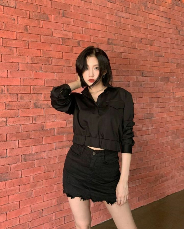 긴 머리 러블리즈 정예인