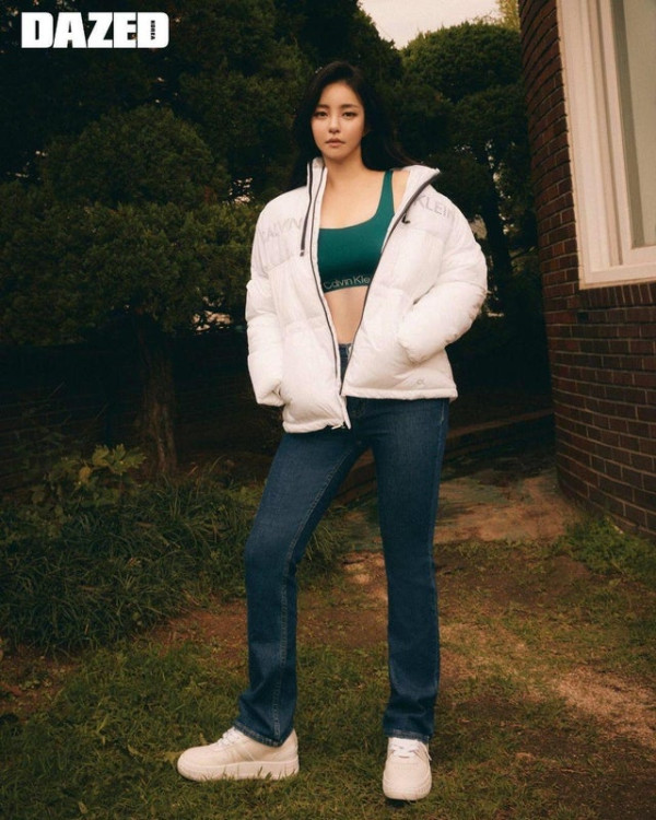 쁘걸 유정 DAZED 화보