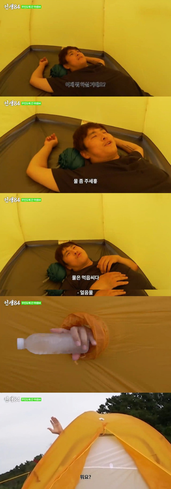 기안84식 무인도 살아남기 도전