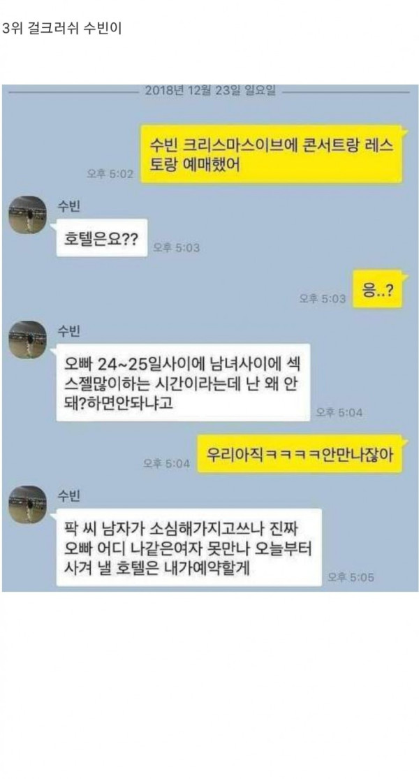 커뮤니티 3대 여신 드립력
