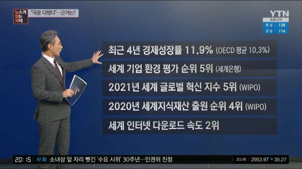 대한민국 국운이 다했다
