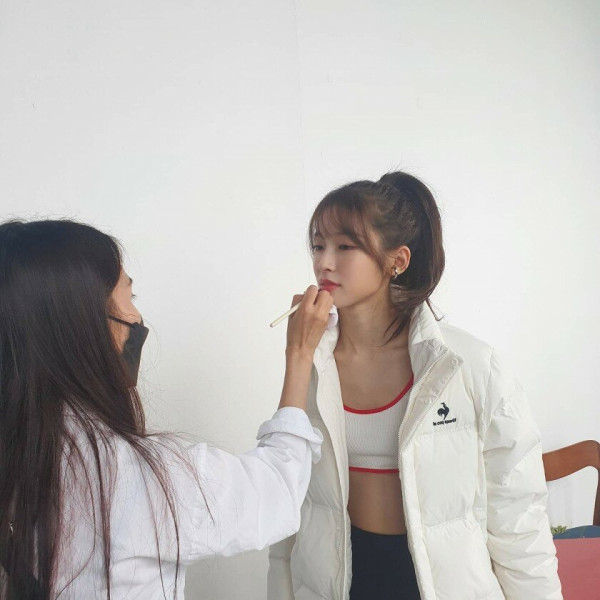 바이커 쇼츠 오마이걸 아린