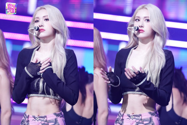 복근이 선명한 전소미