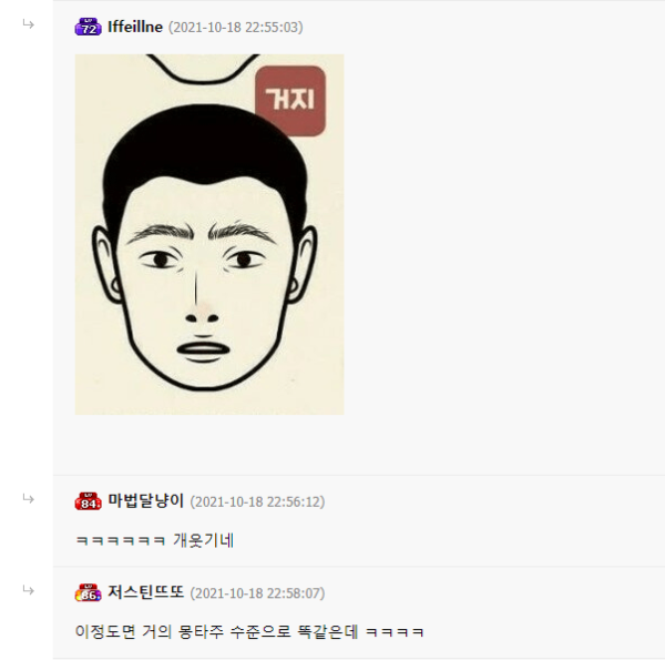 부자 관상 vs 거지 관상