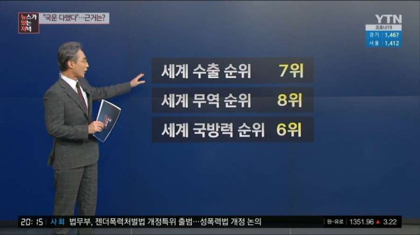 대한민국 국운이 다했다