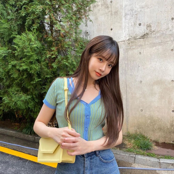 청순한 생머리 유지애 인스타