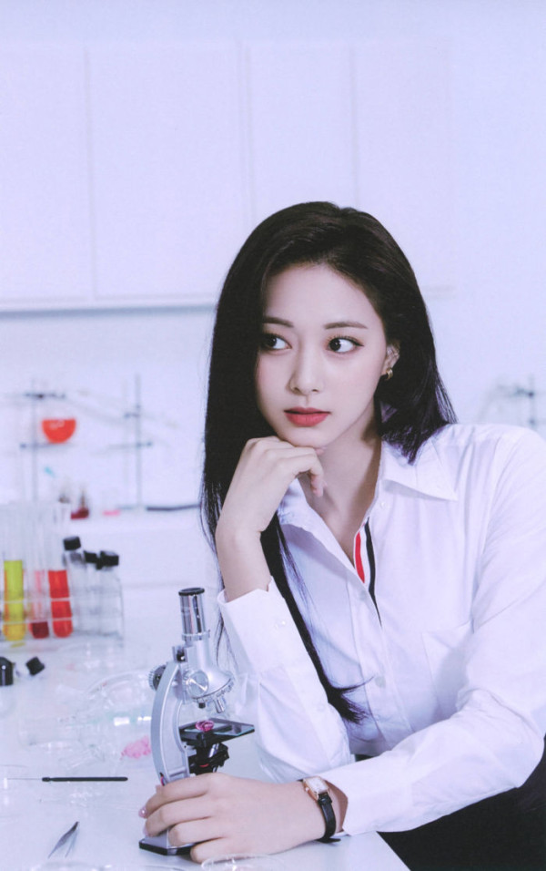 그물 옷 쯔위