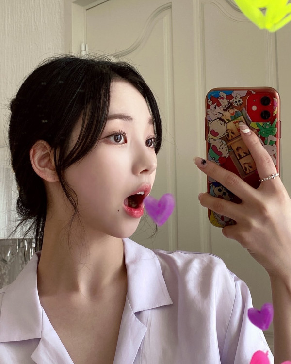 에스파 카리나 셀카 미모